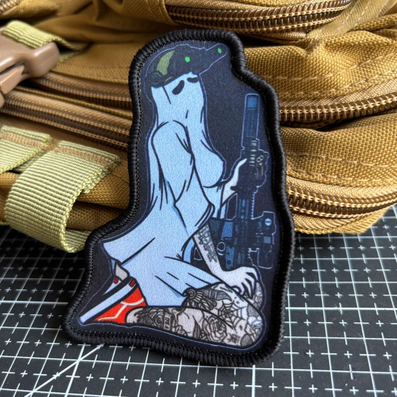 Urban Backpack Tactical - Beautiful Female Warrior Tactical Patch Armband