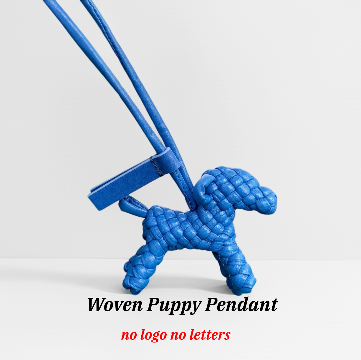 Backpack Insert Organizer - 1Pcs Woven Leather Dog Charm for