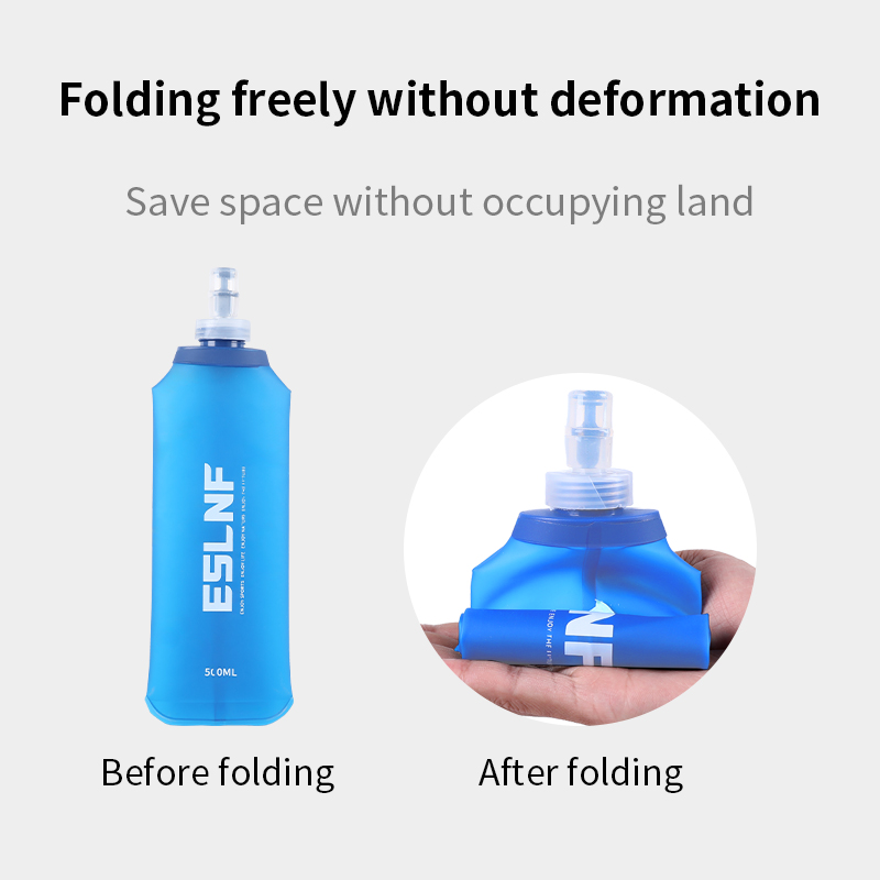 500ml Collapsible Water Bottle - Hydration Pack Outdoor ulasan dan harga