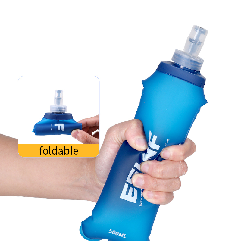 500ml Collapsible Water Bottle - Hydration Pack Outdoor ulasan dan harga