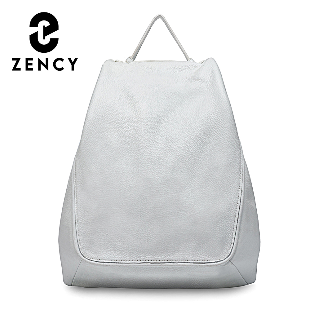 Zency Women 100% Genuine Leath - Travel Backpack Anti Theft ulasan dan harga