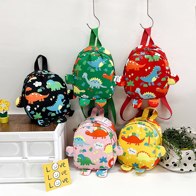 Cute Children Bag Cartoon Dino - Travel Backpack Anti Theft ulasan dan harga