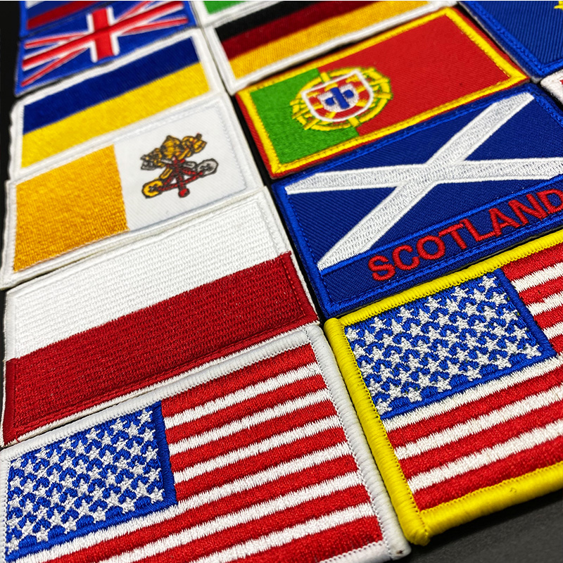 Country Flag Embroidered hook  - Urban Backpack Tactical ulasan dan harga