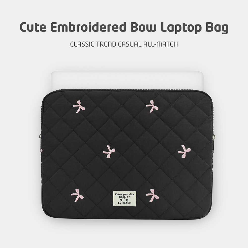 Bow Embroidery Laptop Sleeve C - Laptop Backpack 15.6 ulasan dan harga